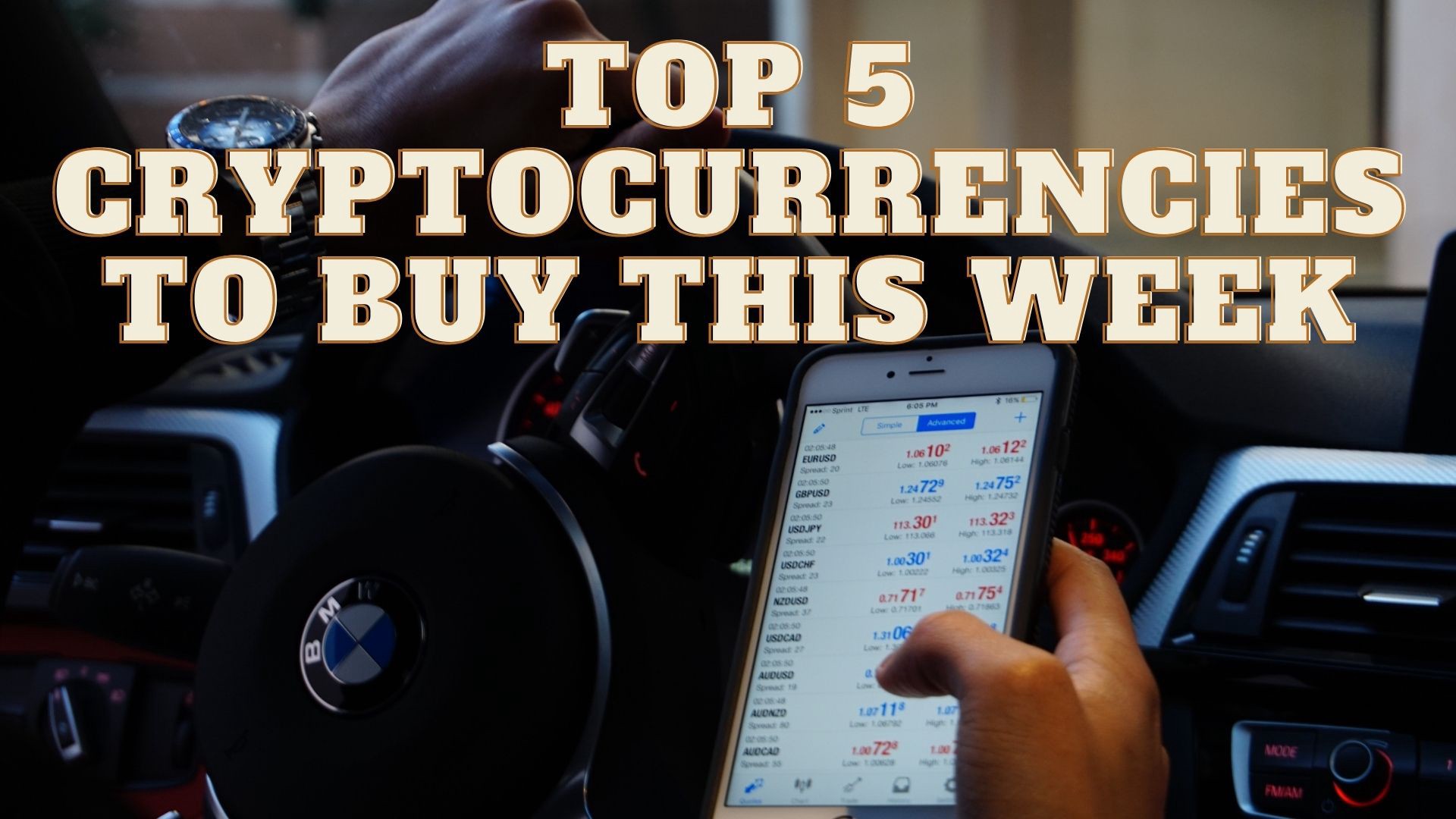 Top 5 Cryptocurrencies to Buy this Week