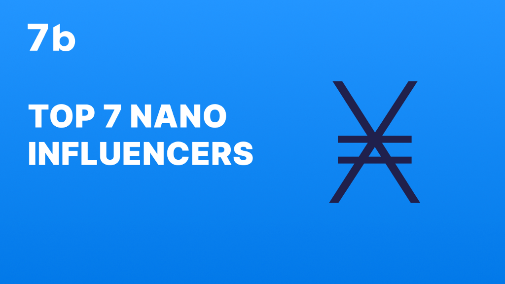 First hand XNO News. Top 7 Nano Influencers