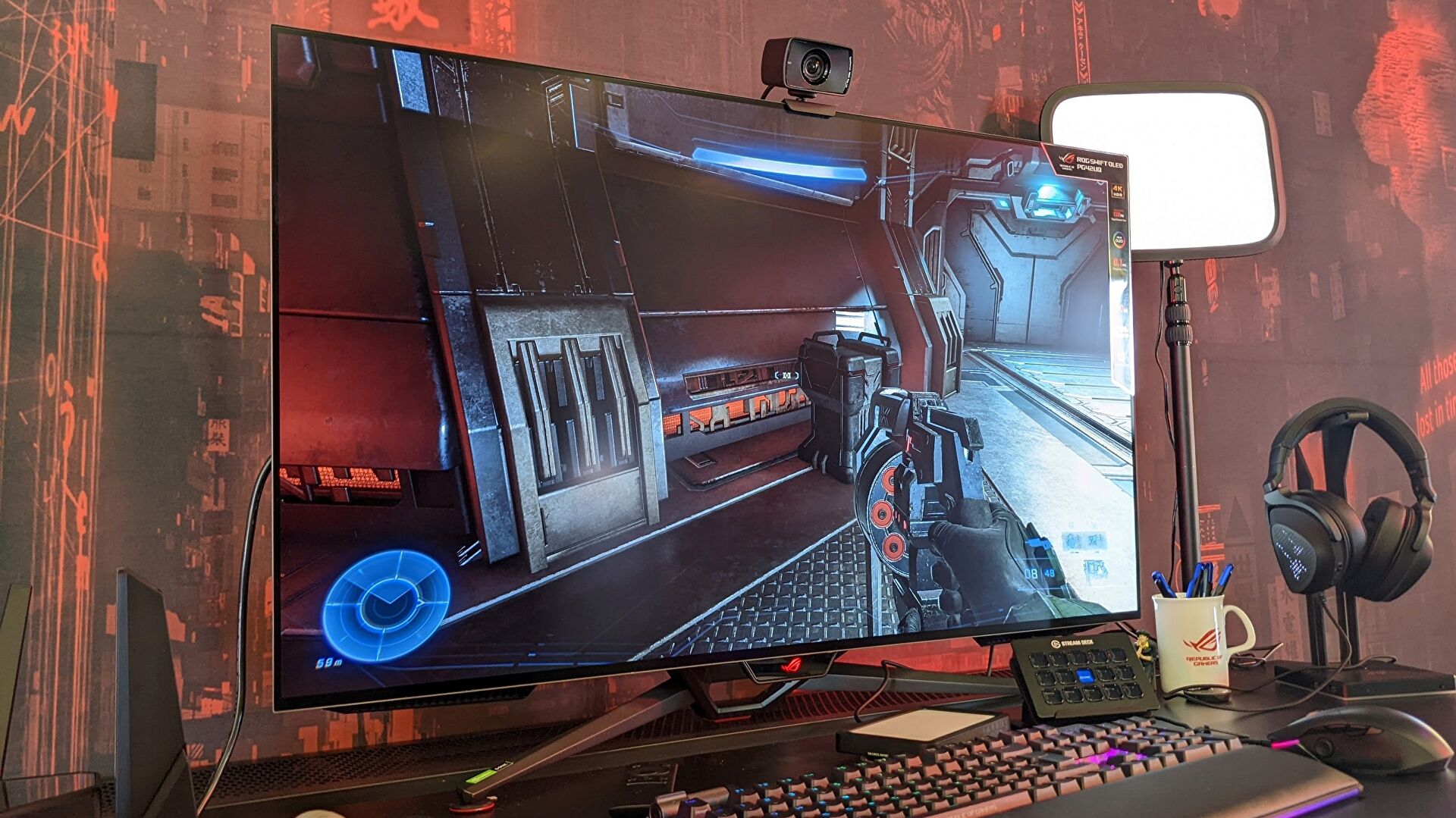Asus ROG Swift OLED monitor hands-on: bright, bold windows into a possible PC gaming future