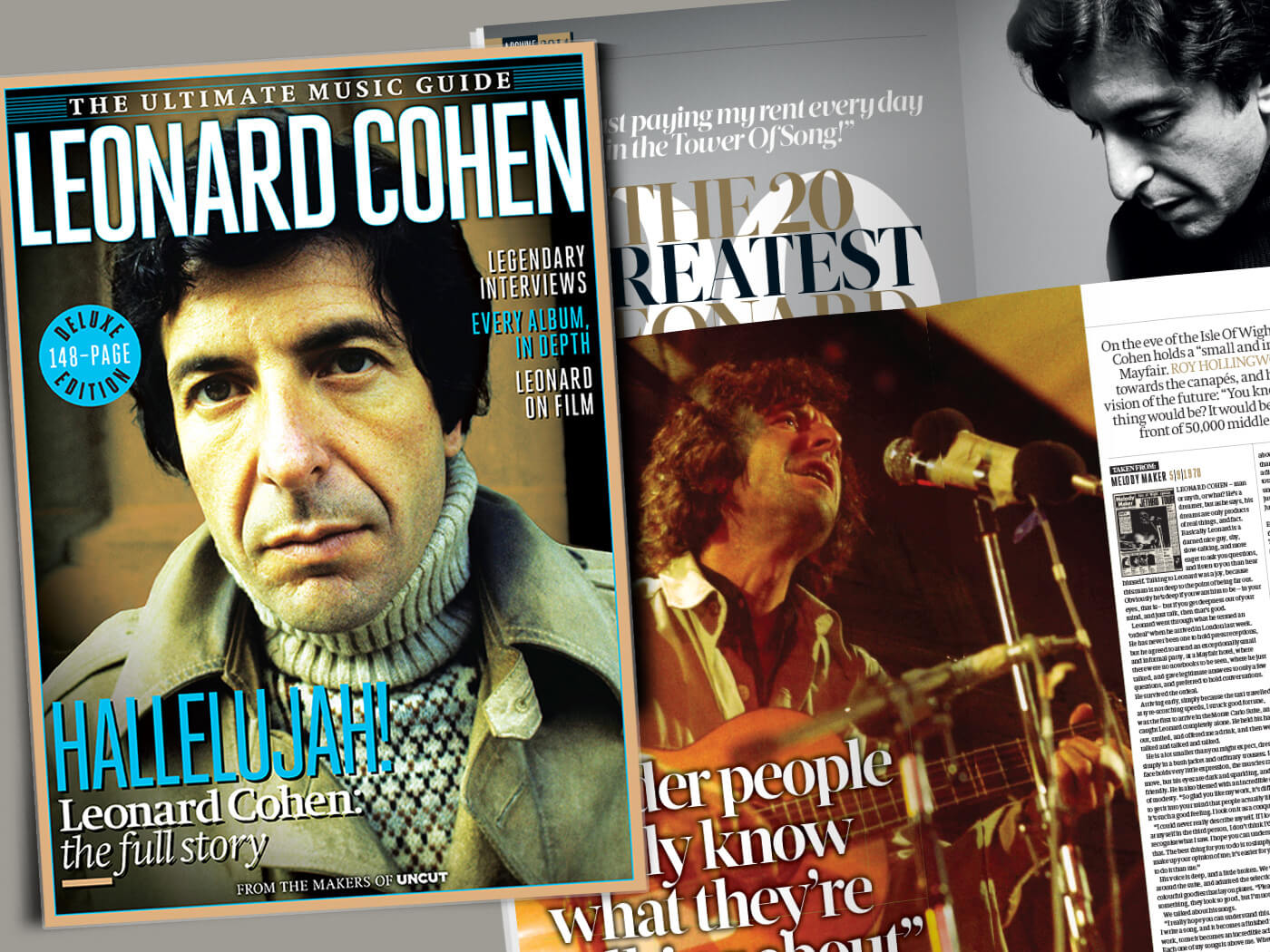 Introducing the Deluxe Ultimate Music Guide to Leonard Cohen