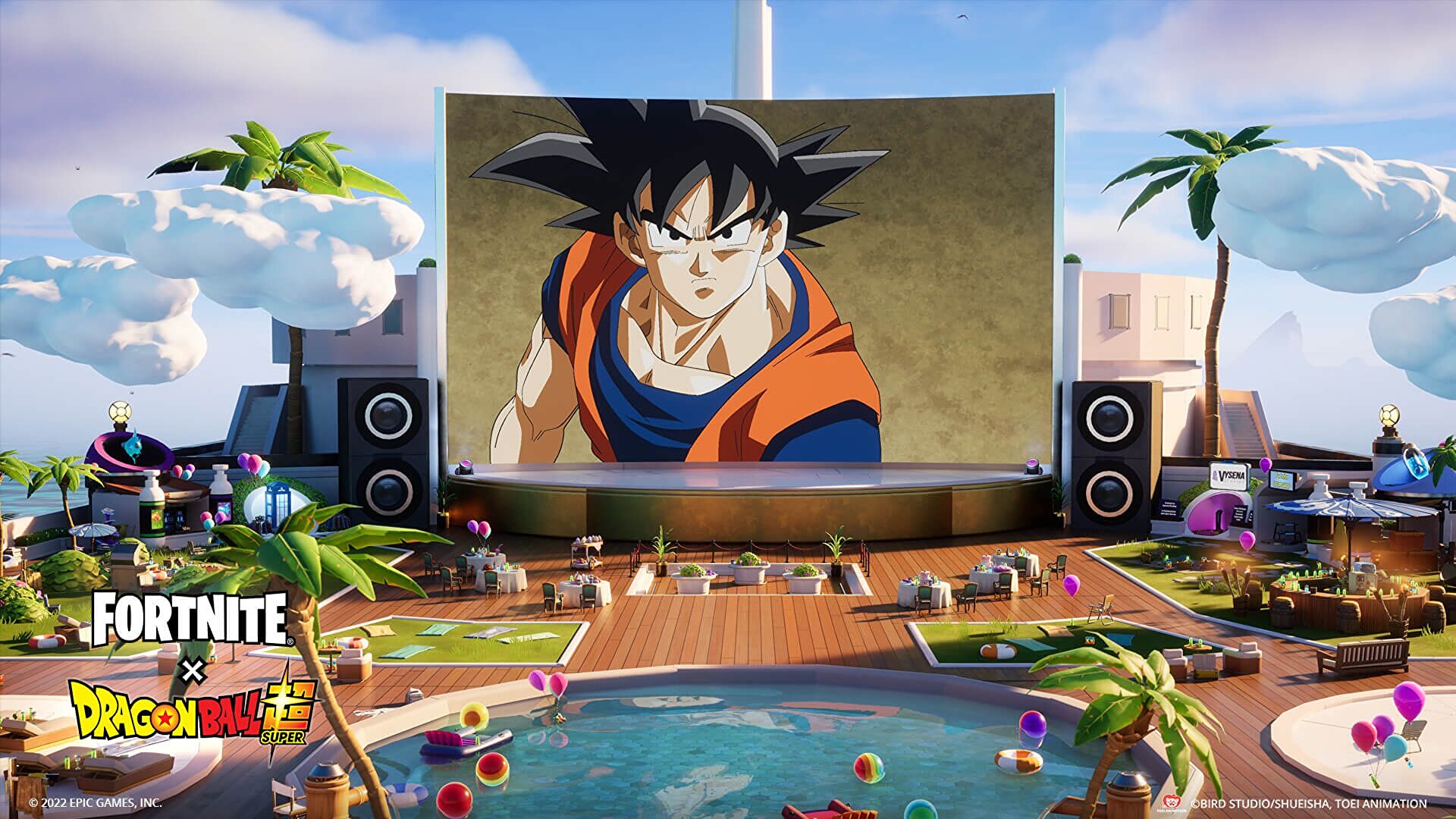 Fortnite x Dragon Ball crossover event adds Goku Vegeta to the game today