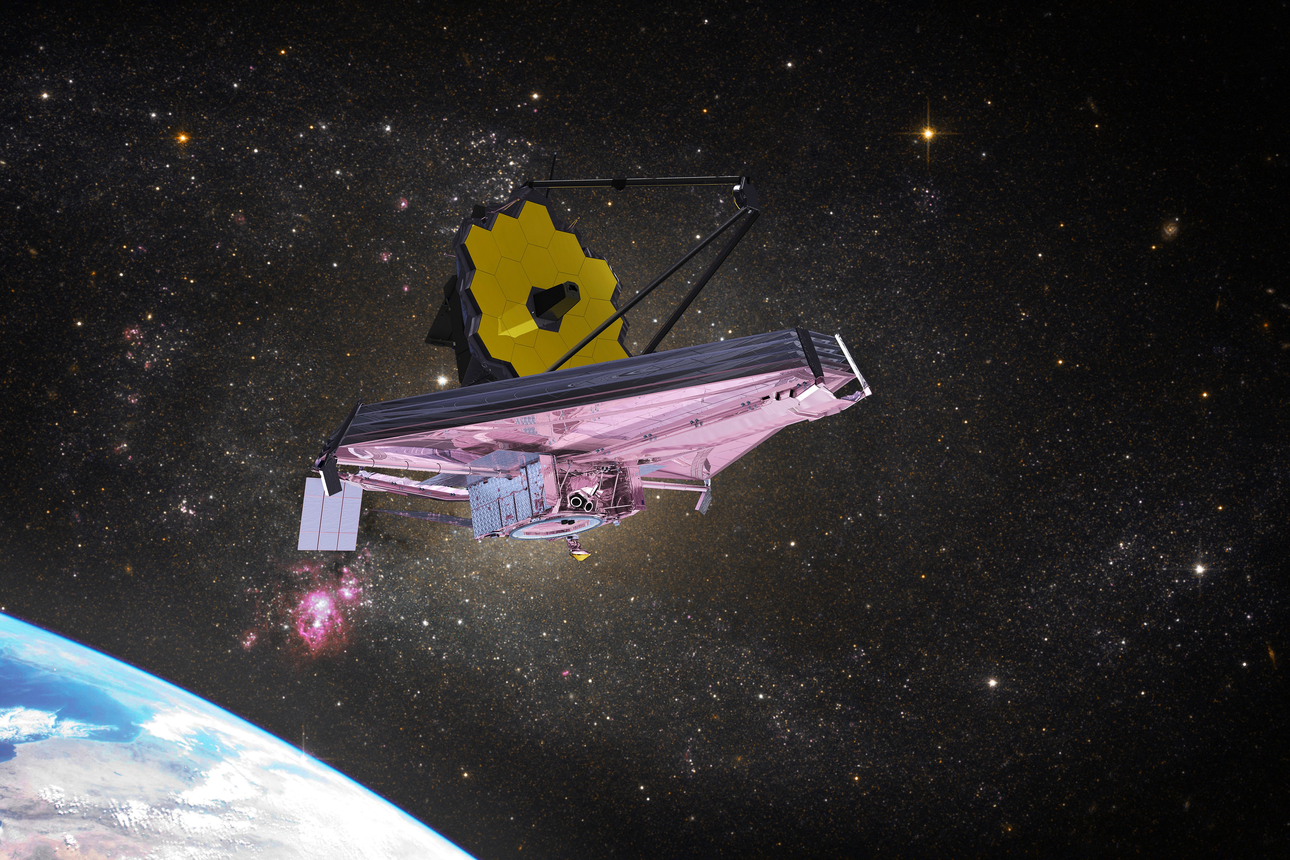 The James Webb Space Telescope.