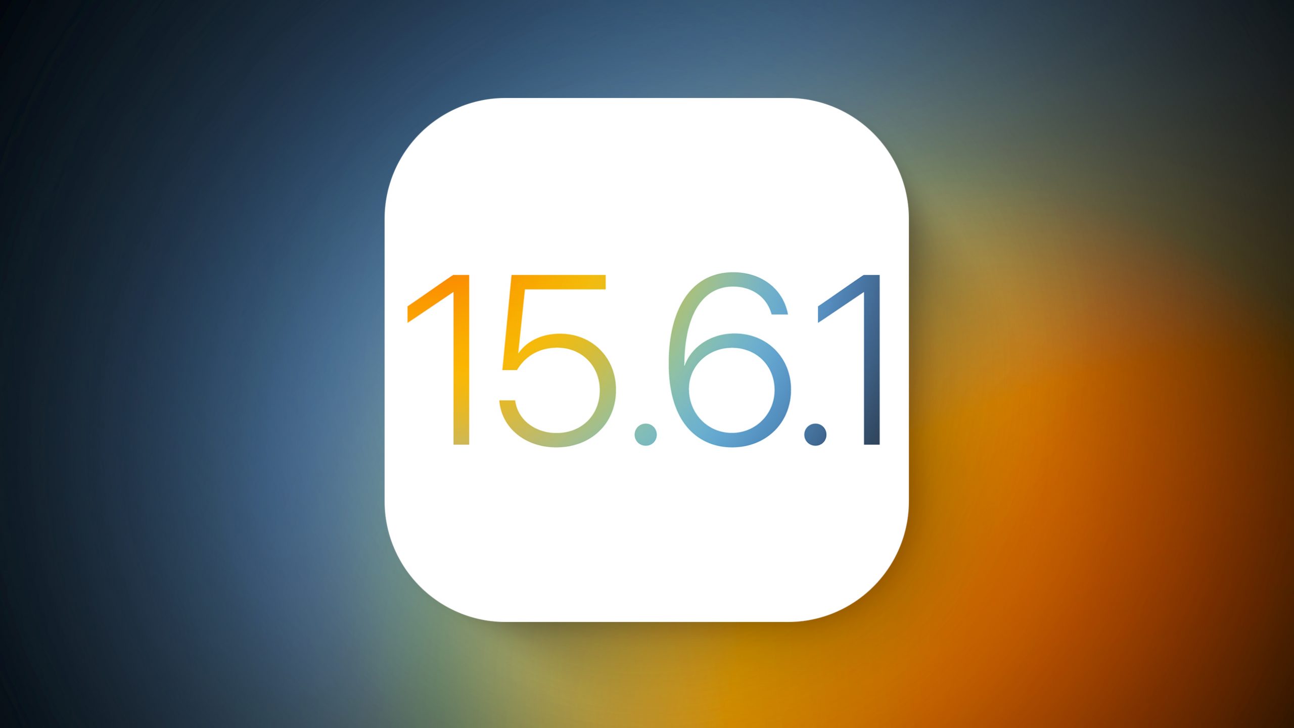 Apple Stops Signing iOS 15.6 Following iOS 15.6.1 Release, Downgrading No Longer Possible