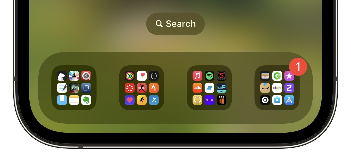 iOS 16: How to Remove the Home Screen Search Button