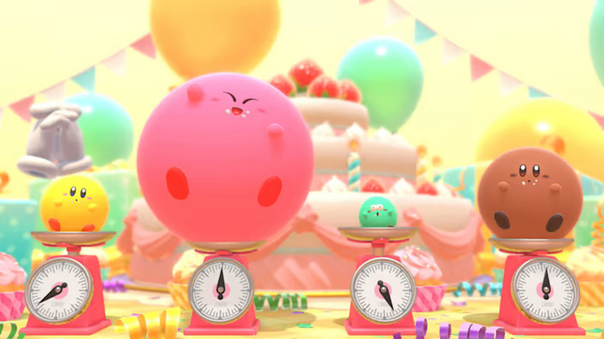Kirby’s Dream Buffet is all about inhaling sweet treats, and releases next week