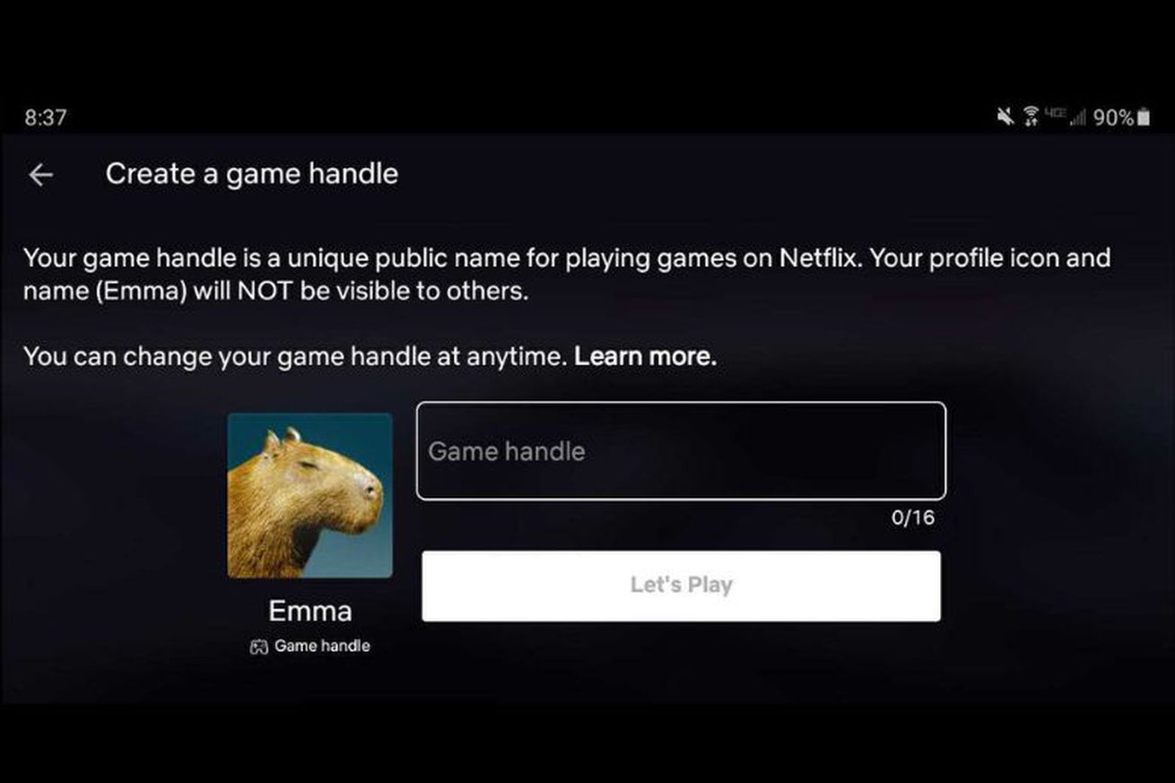 Netflix is working on gamertags