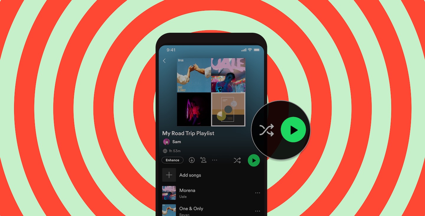 Spotify to Separate Play and Shuffle Buttons for Premium Subscribers