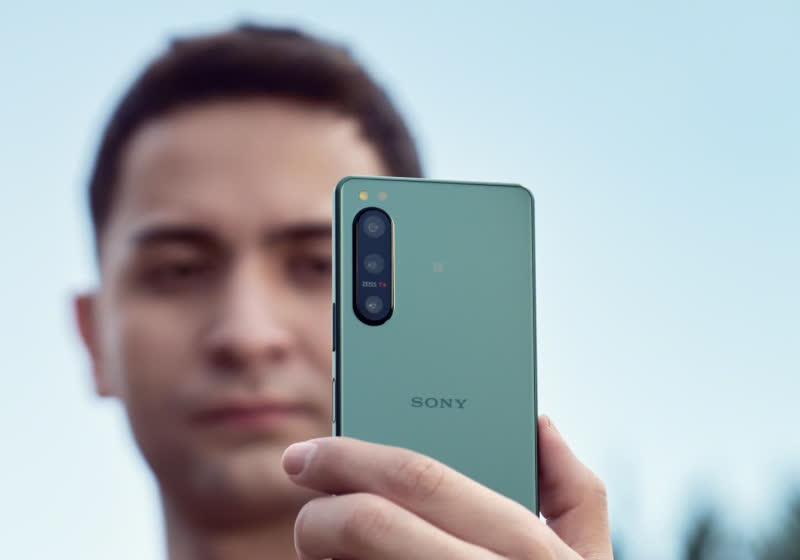 Sony’s Xperia 5 IV is a compact phone with a 5,000mAh battery, microSD slot, and headphone jack