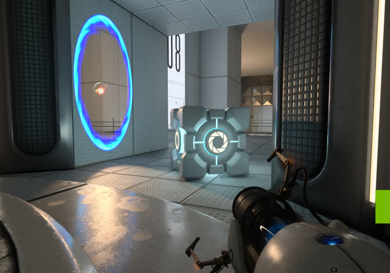 Nvidia makes modding ray tracing into classic games easier with RTX Remix, starting with Portal