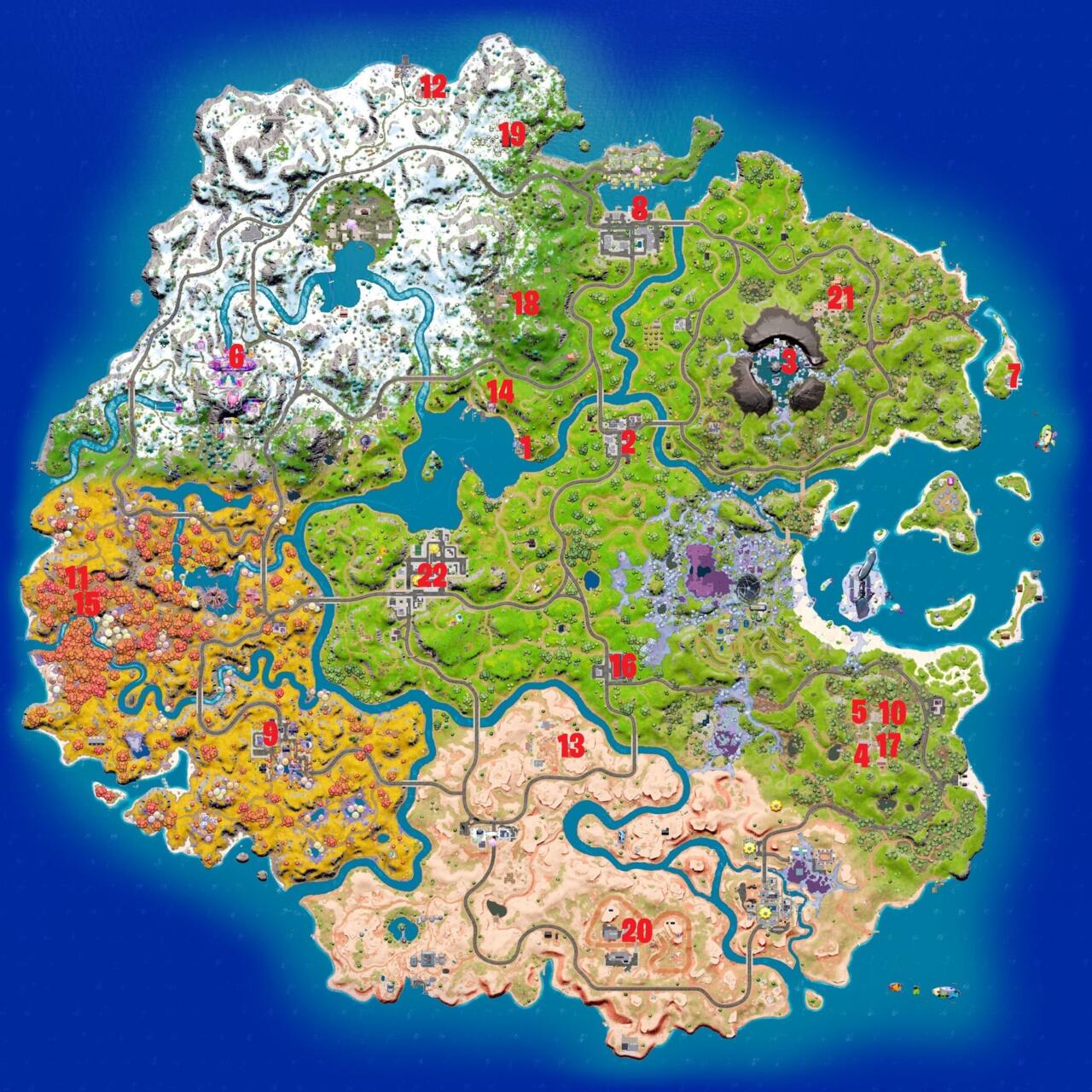 Fortnite Characters In Chapter 3, Season 4 – All 22 NPC Locations