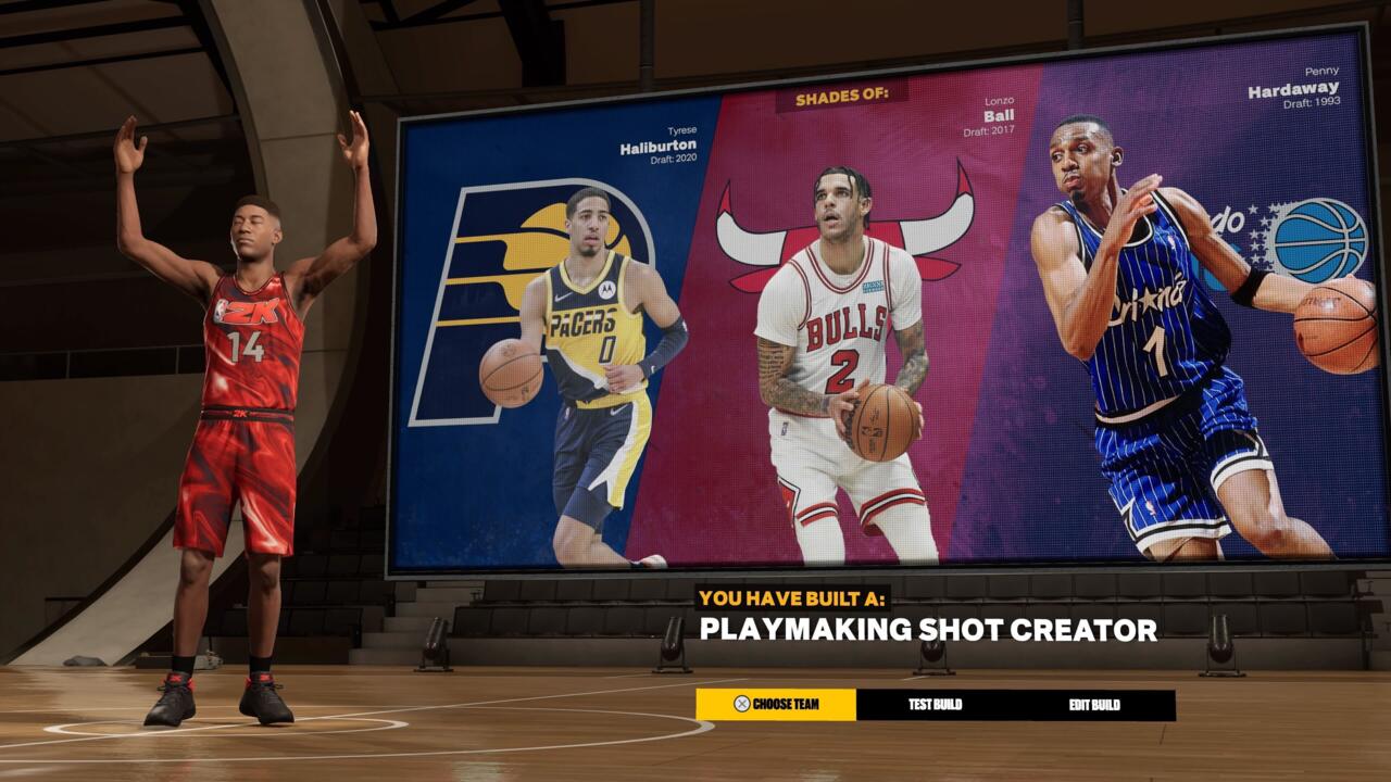 Playmaking Shot Creator is one of the best PG builds.