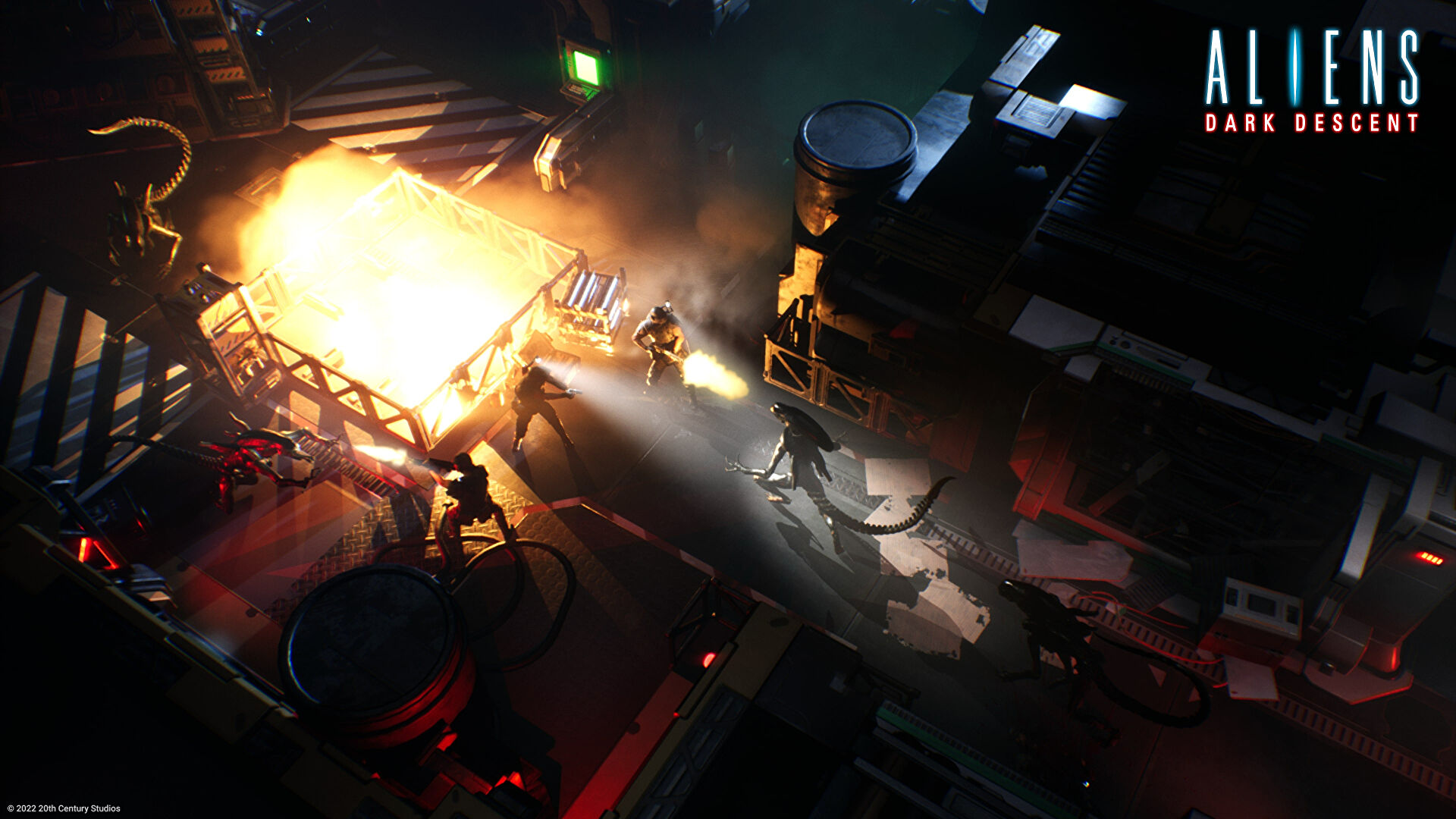 Aliens: Dark Descent gets a brief first bit of Xenomorph-filled gameplay