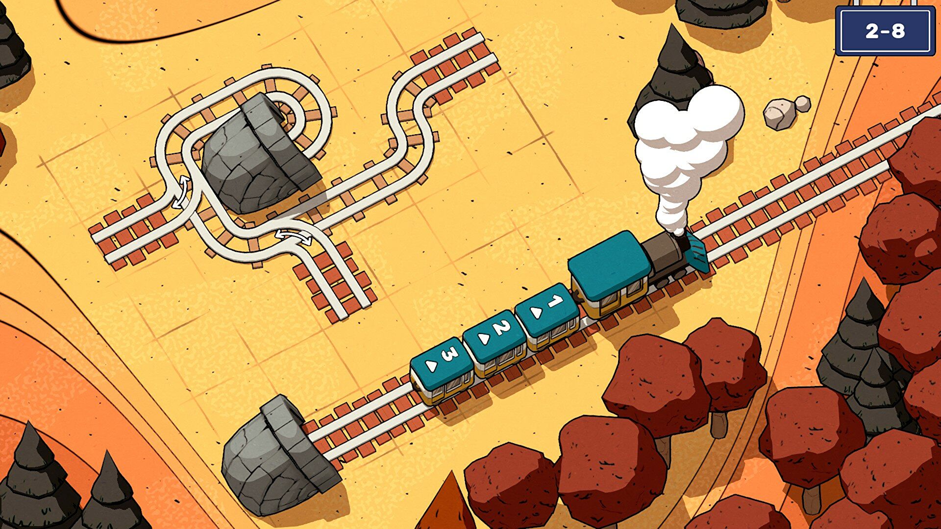 Railbound review: a charming, first class puzzler