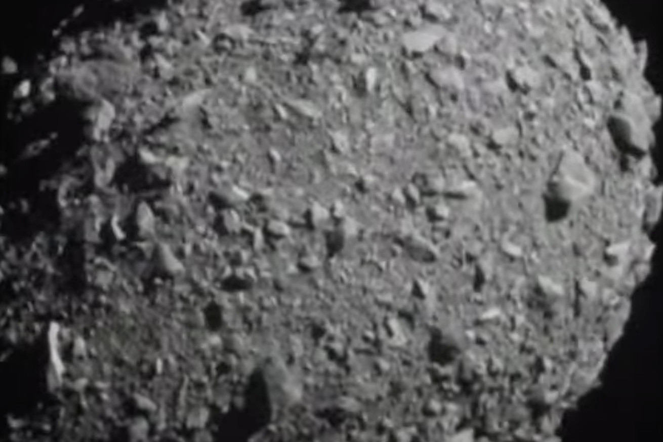 NASA just crashed a spacecraft into an asteroid to see what would happen