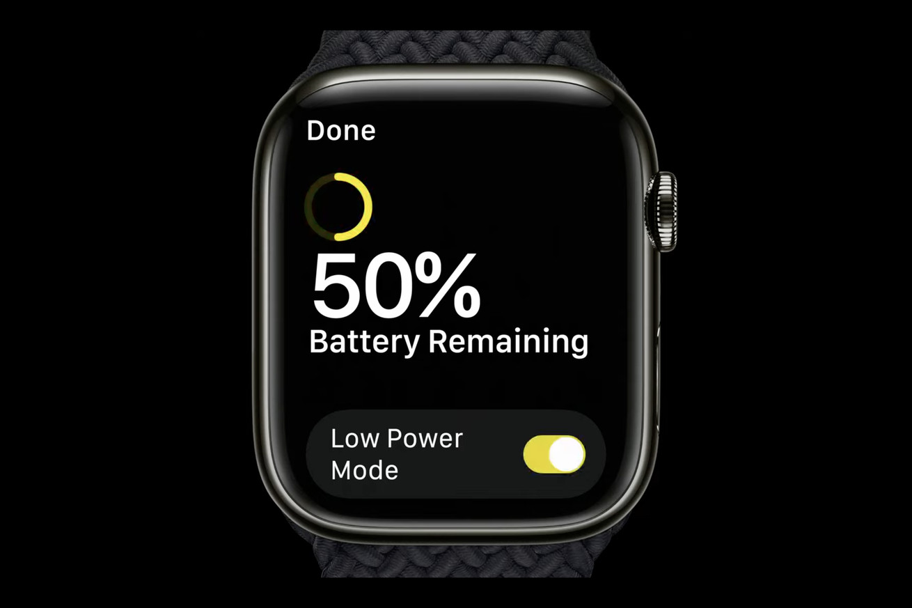 Apple’s low power mode isn’t just for the new watches