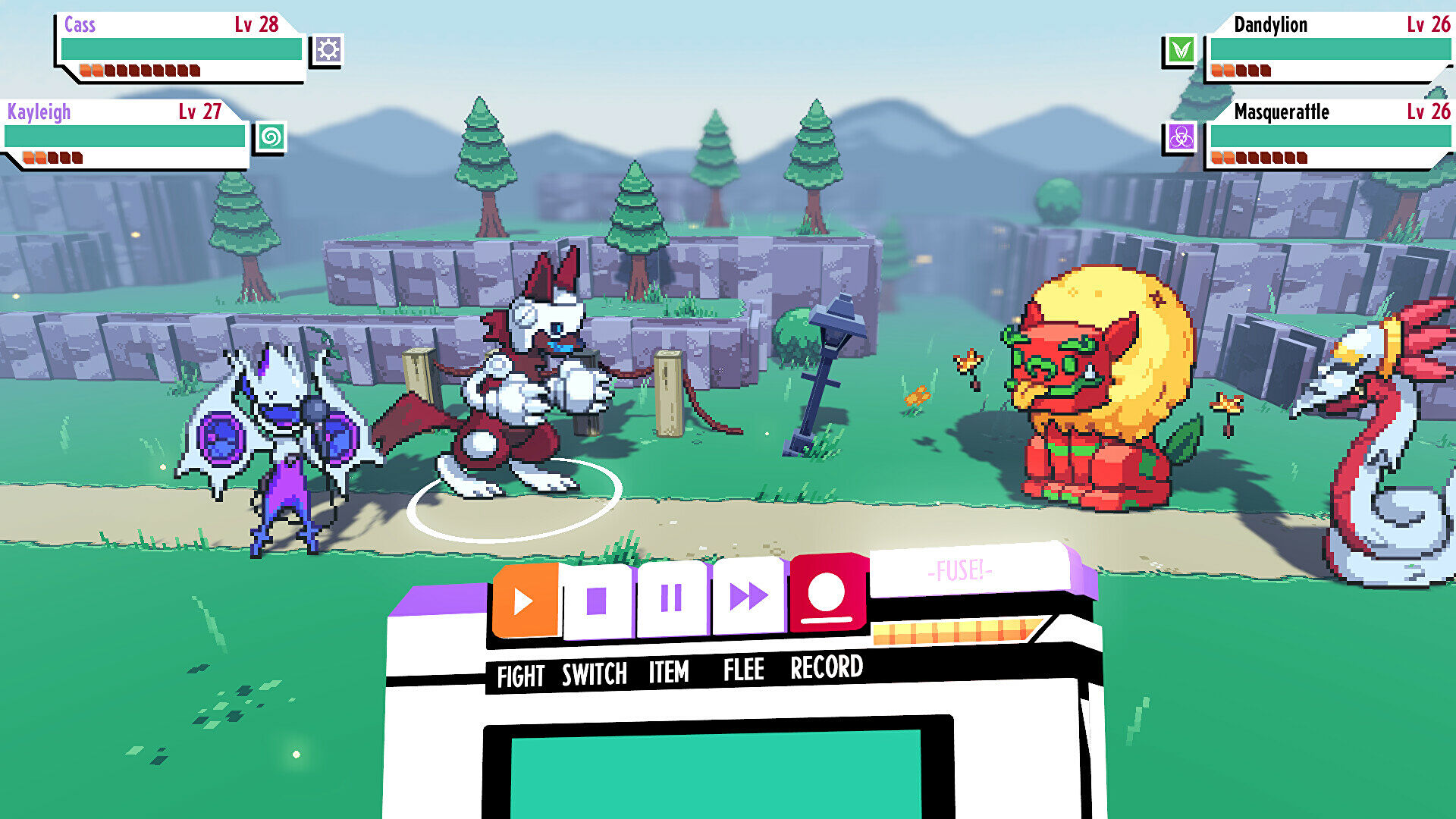 Cassette Beasts is monster-collecting RPG that’s more Power Rangers than Pokémon