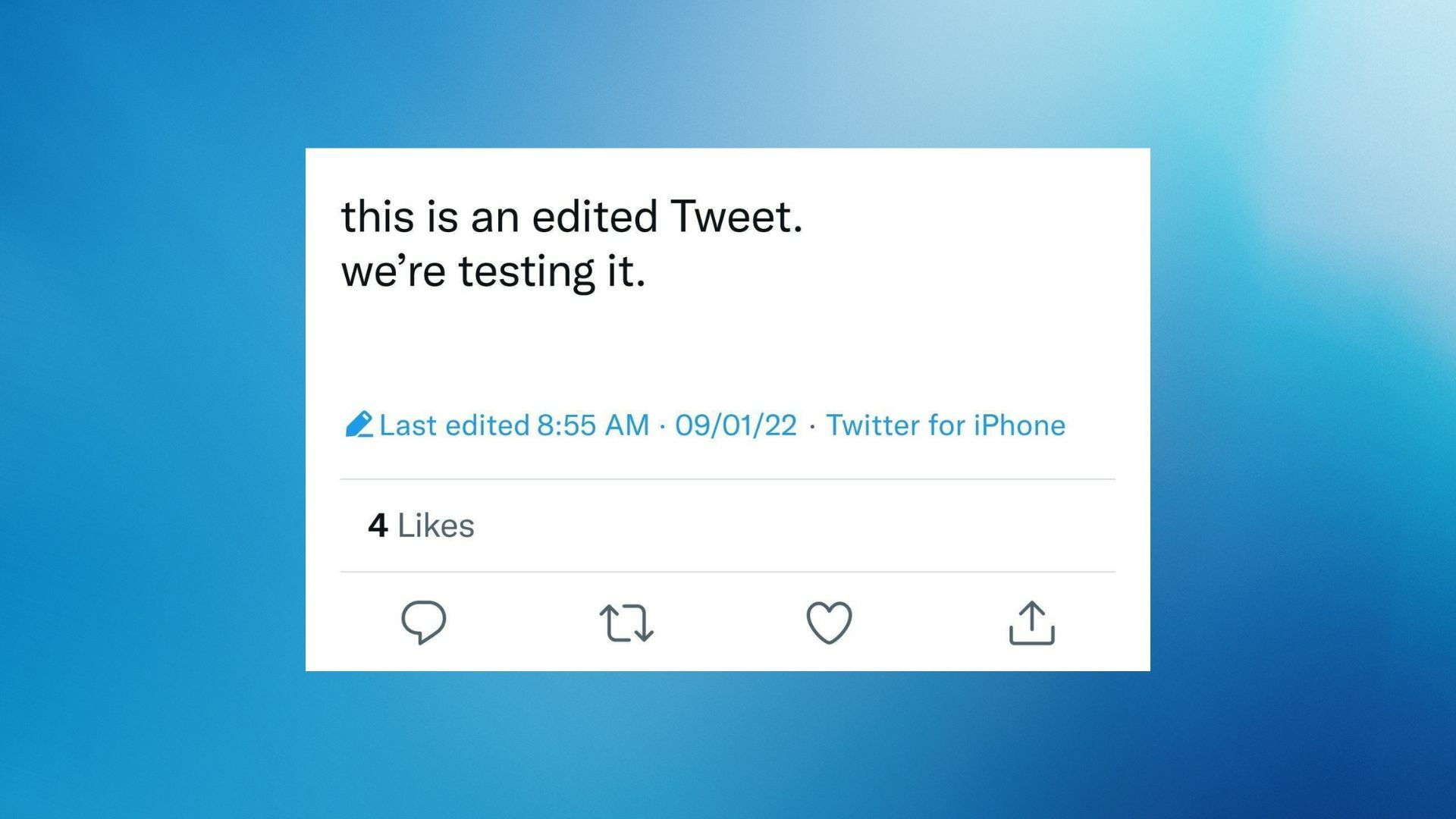 Twitter is testing an edit button so you can post without regret