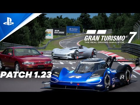 Gran Turismo 7 Update 1.23 headlined by Porsche Vision GT Spyder, Volkswagen ID.R, and Nissan Silvia K’s Type S