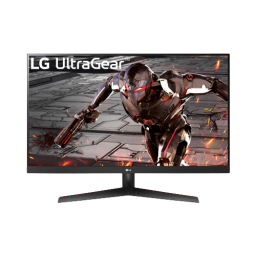 32-inch lg ultragear qhd monitor with video game on display