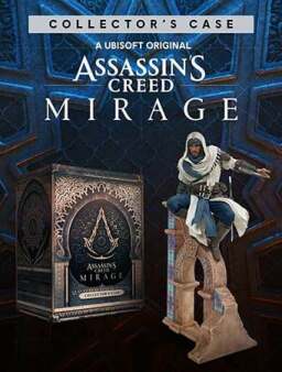 cover art for assassin's creed mirage collector's case