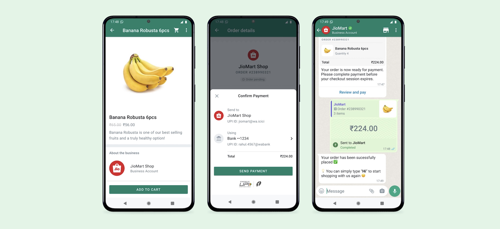 Meta and Jio launch grocery shopping on WhatsApp in India