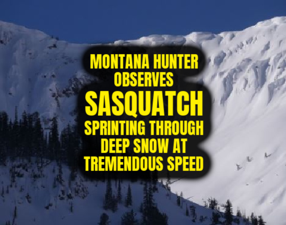 Montana Hunter Observes ‘Sasquatch’ Sprinting Through Deep Snow at Tremendous Speed