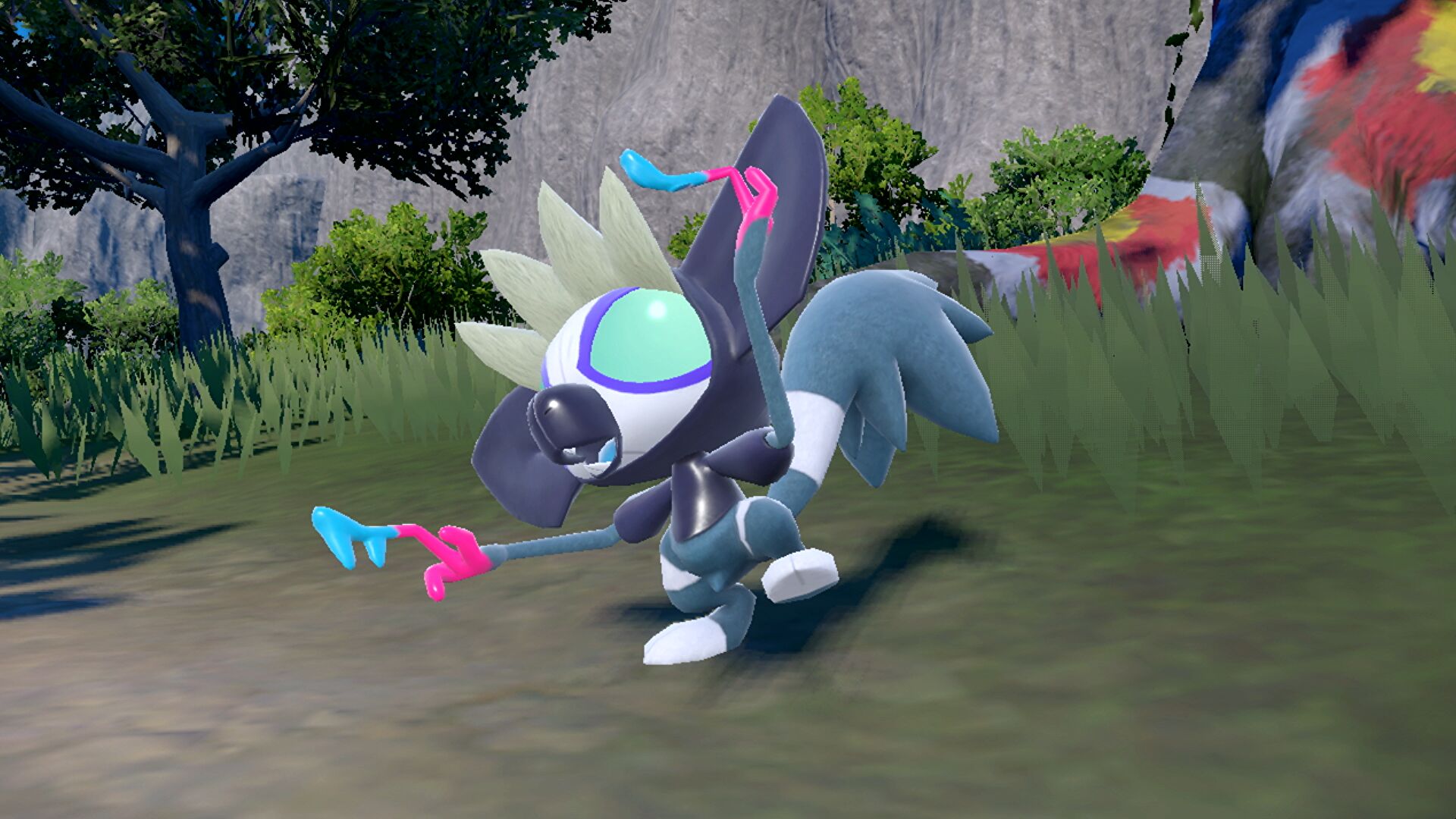 Grafaiai is a new Pokemon coming to Pokemon Scarlet and Violet , and it likes to spit poison