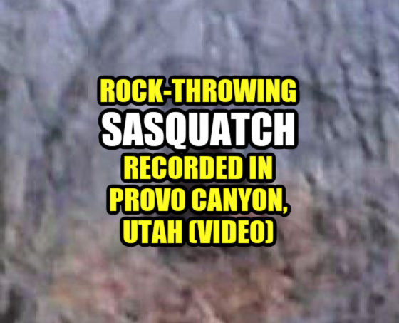 Rock-Throwing Sasquatch Recorded in Provo Canyon, Utah (VIDEO)