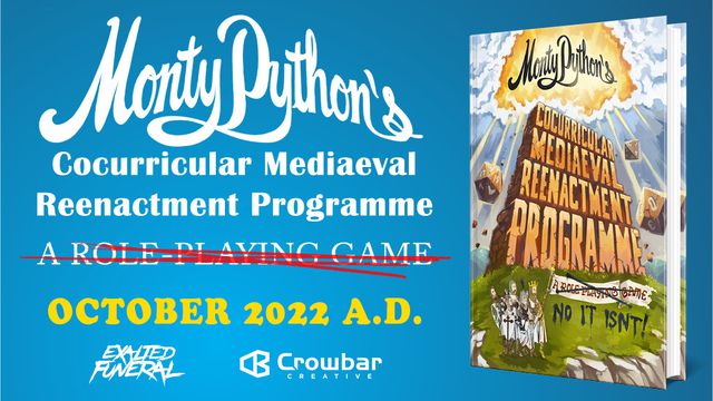 Congratulations to Monty Python fans, there is finally an RPG for you