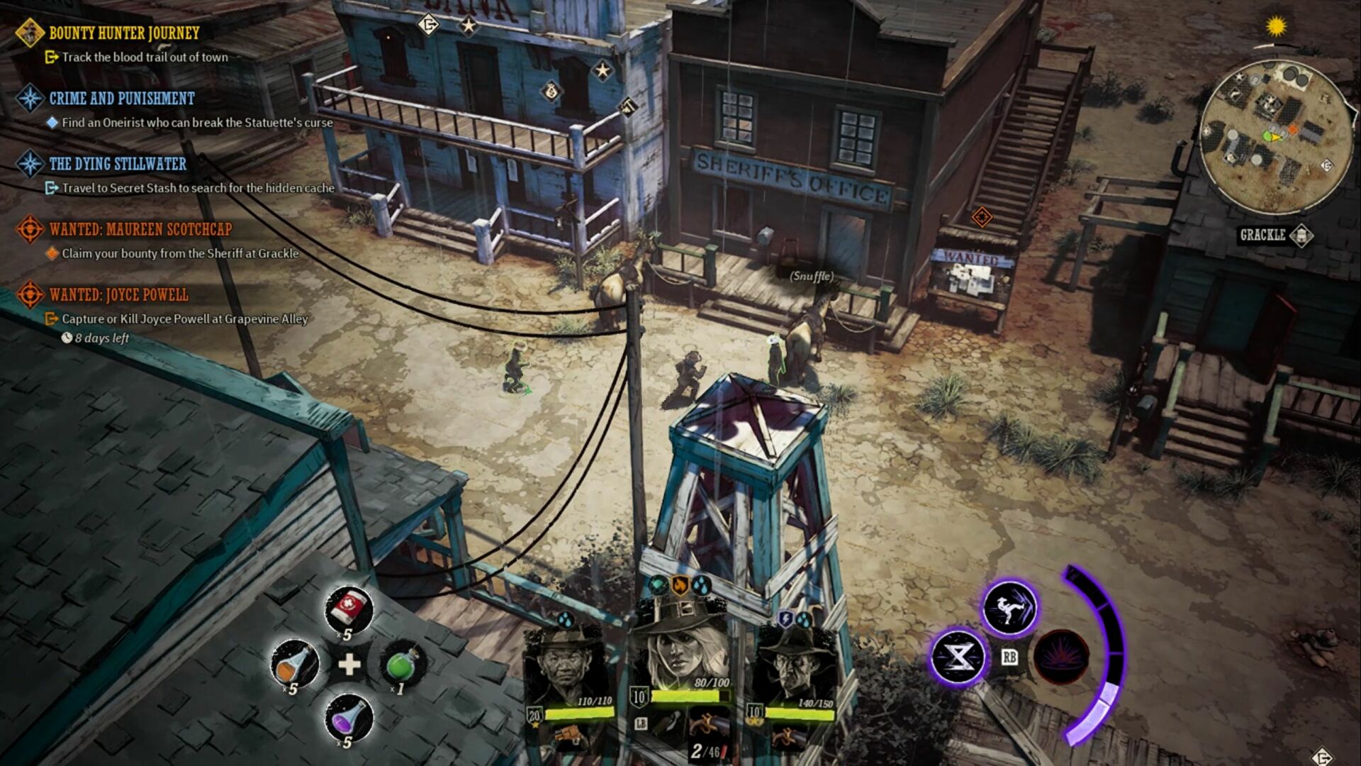 Weird West is getting permadeath and a new aiming mode in its next patch