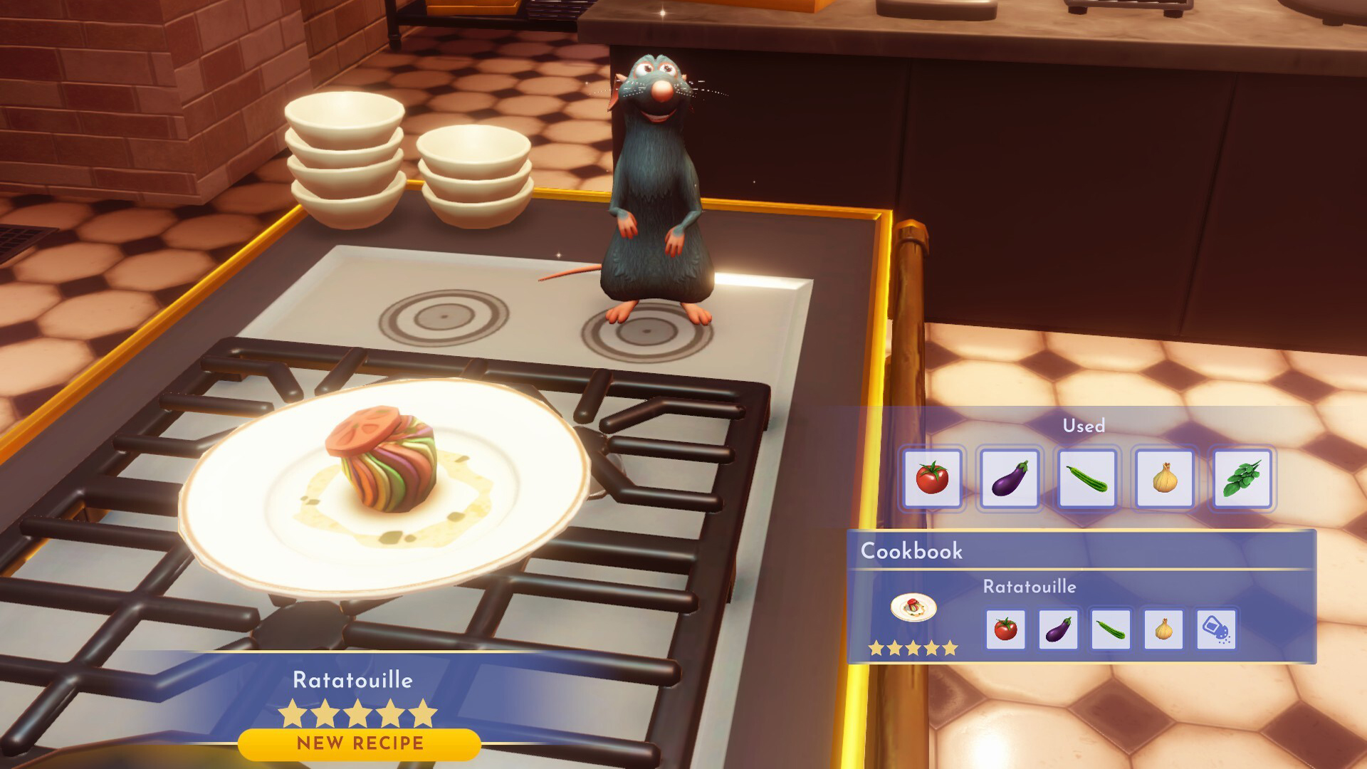 How to make ratatouille in Disney Dreamlight Valley