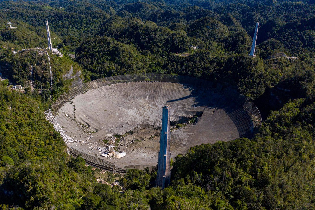 The National Science Foundation won’t rebuild the Arecibo Observatory telescope