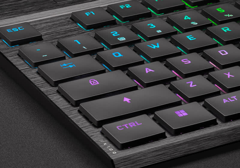 Corsair’s K100 Air Wireless mechanical gaming keyboard is its most expensive to date
