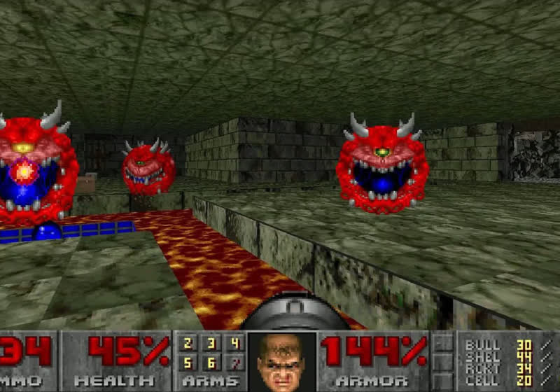 Someone got Doom to run in Notepad at 60FPS