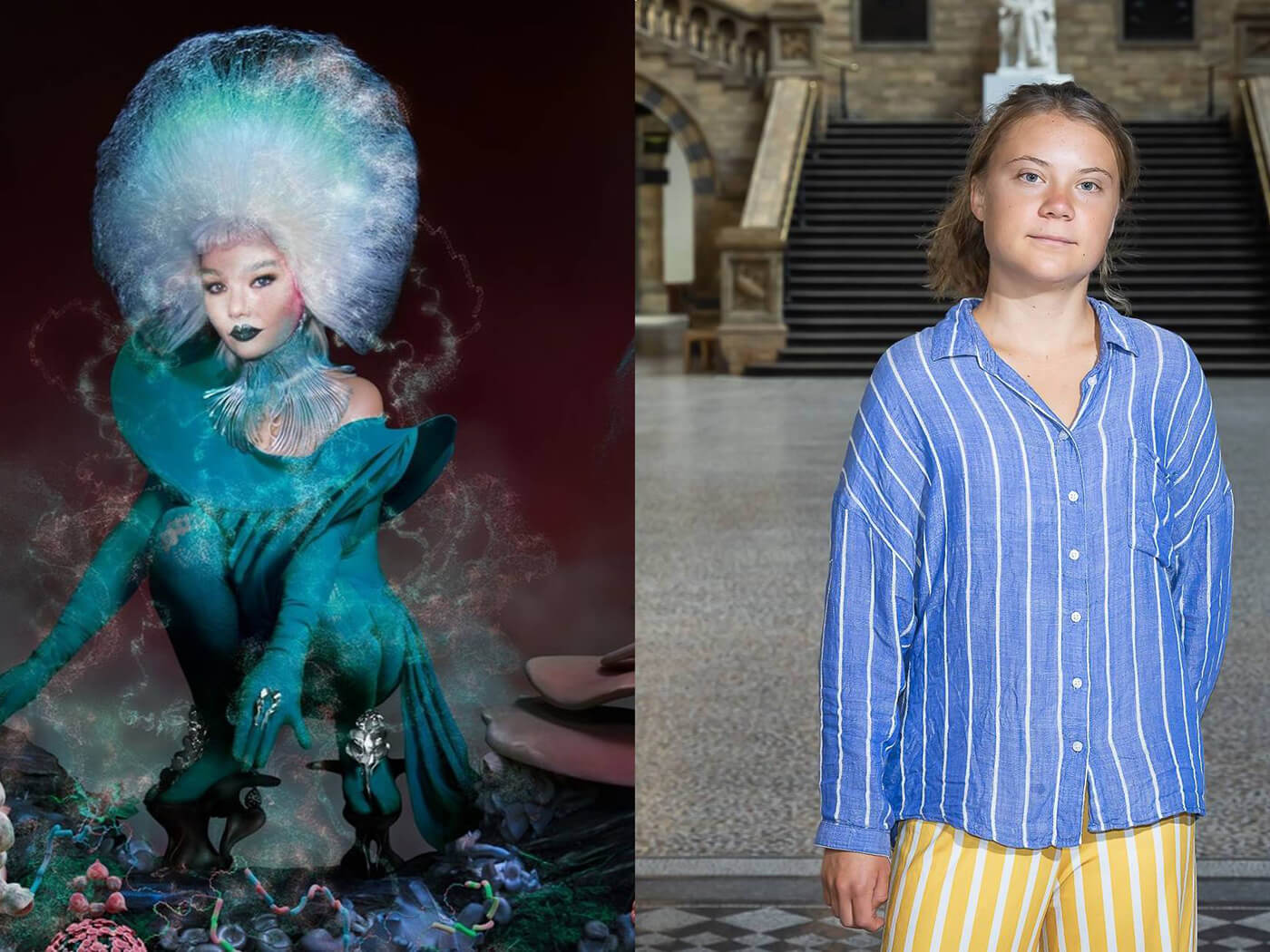 Björk and Greta Thunberg in conversation: “We have to take turns in holding the torch”