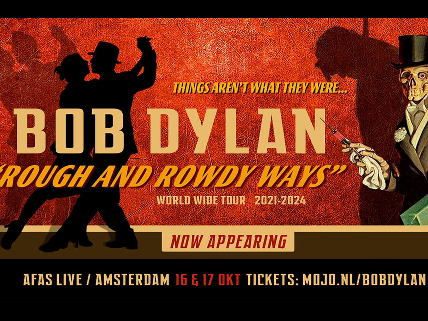 Bob Dylan’s Rough And Rowdy Ways Tour continues! Show 16: Amsterdam 2