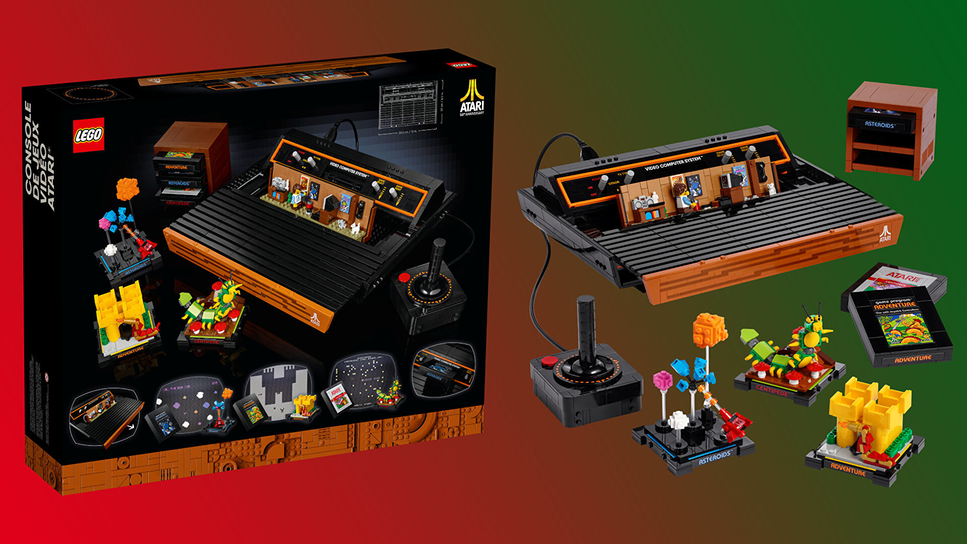 Lego’s Atari 2600 is a brilliant bit of weaponized nostalgia – and we need a Sega console next