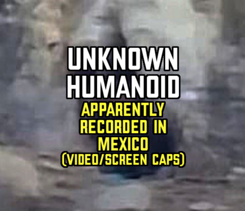 UNKNOWN HUMANOID Apparently Recorded in Mexico (VIDEO/SCREEN CAPS)