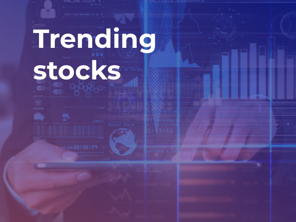 trending stocks high volatility