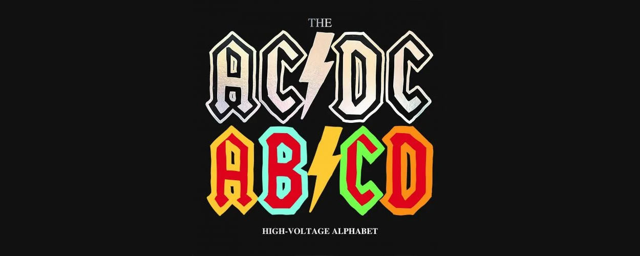 New A-Z book for kids inspired by AC/DC