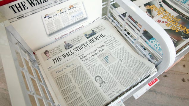 Fired Wall Street Journal Reporter Alleges a Law Firm Hired Hackers to End His Career