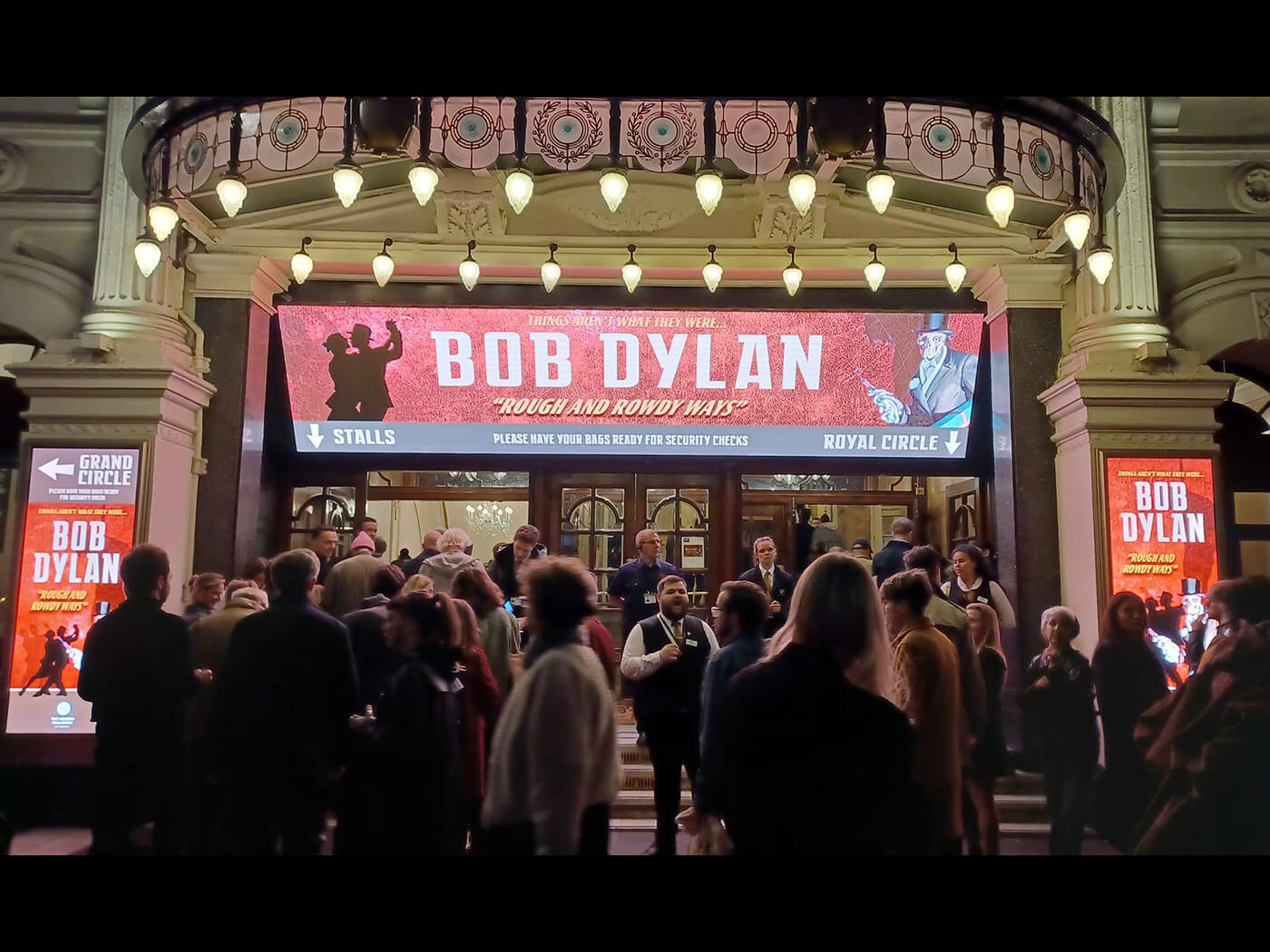 Bob Dylan, The London Palladium, October 20, 2022