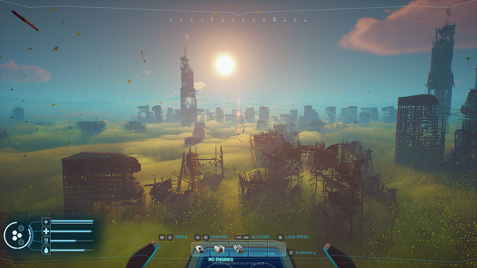 Airborne survival game Forever Skies sets you on a course to find a cure for humanity in its toxic cloud sea
