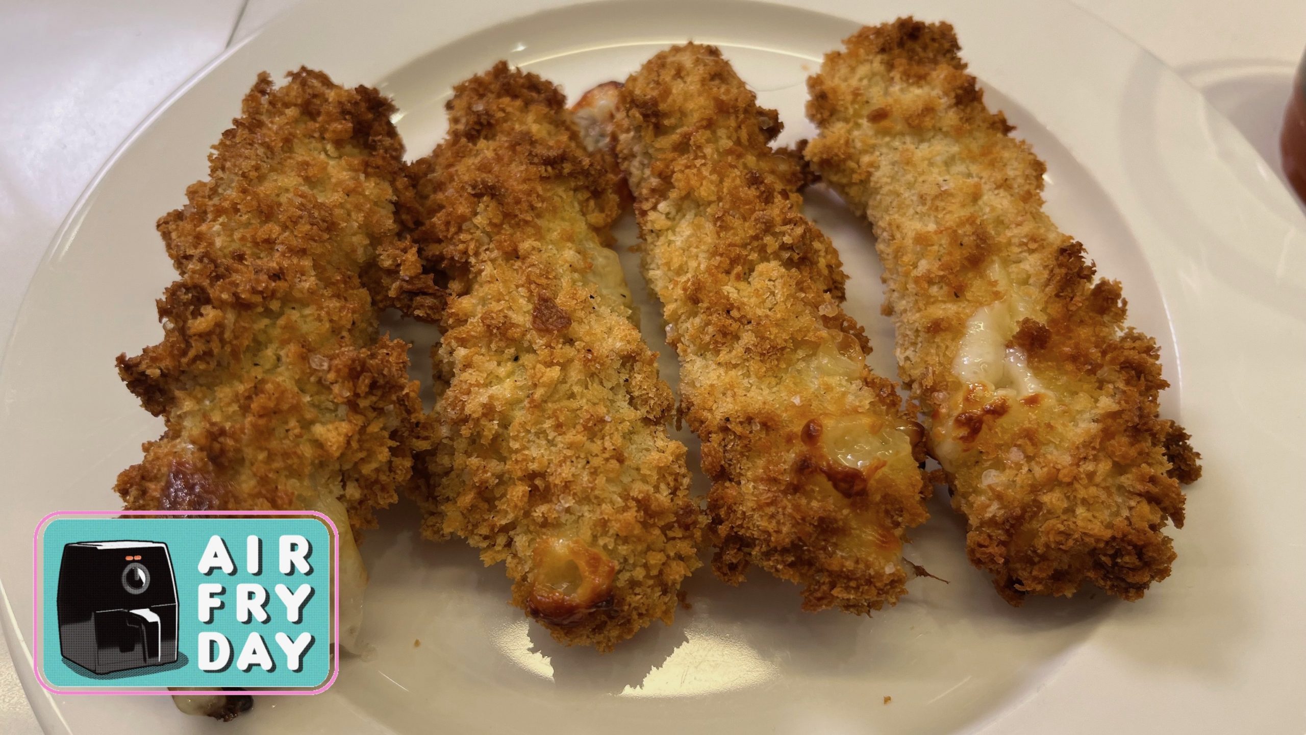 Air fryer mozzarella sticks are tasty and easy to make