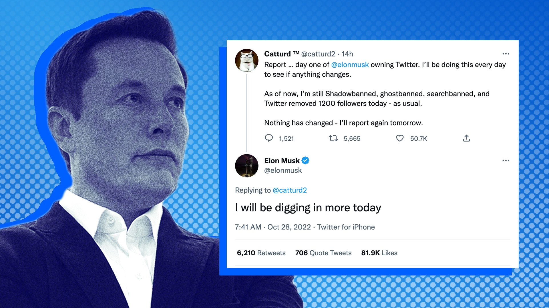 ‘Chief Twit’ Elon Musk’s first act: Personal customer support for right-wing trolls