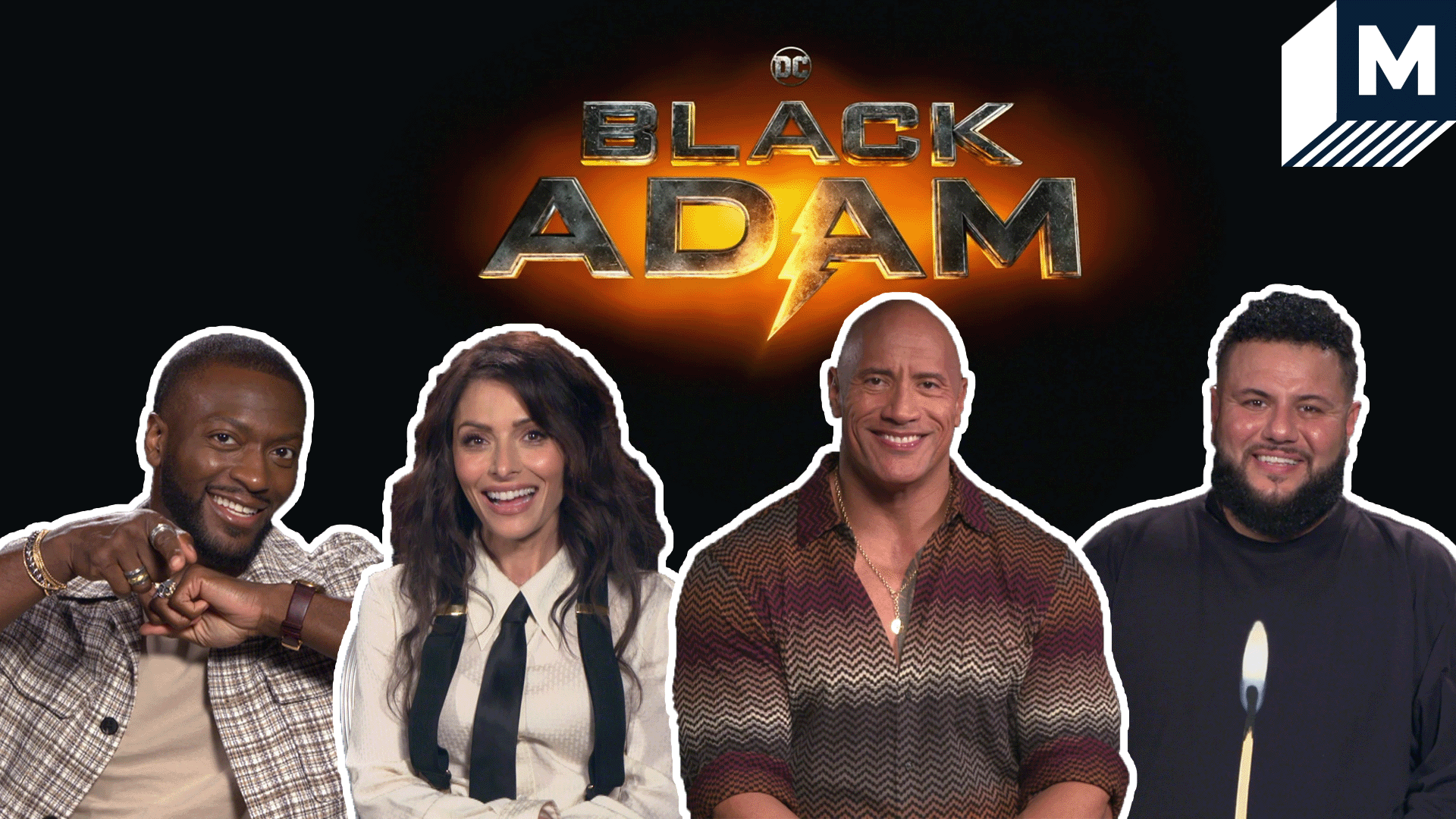 The ‘Black Adam’ cast reveal their superhero catchphrases