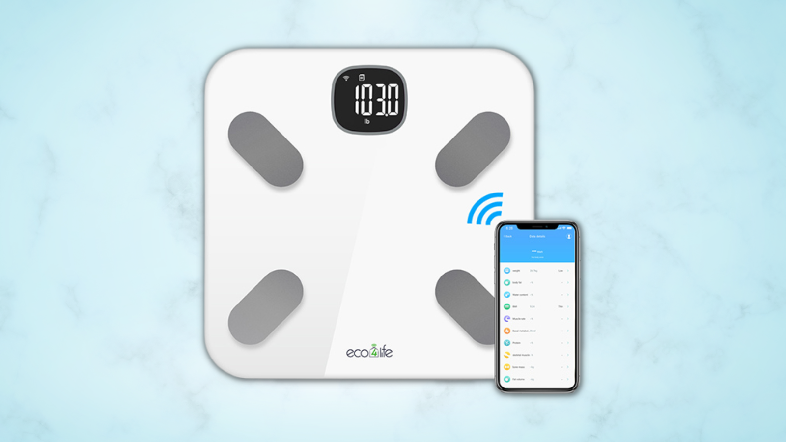 Stay informed about your body with this smart scale