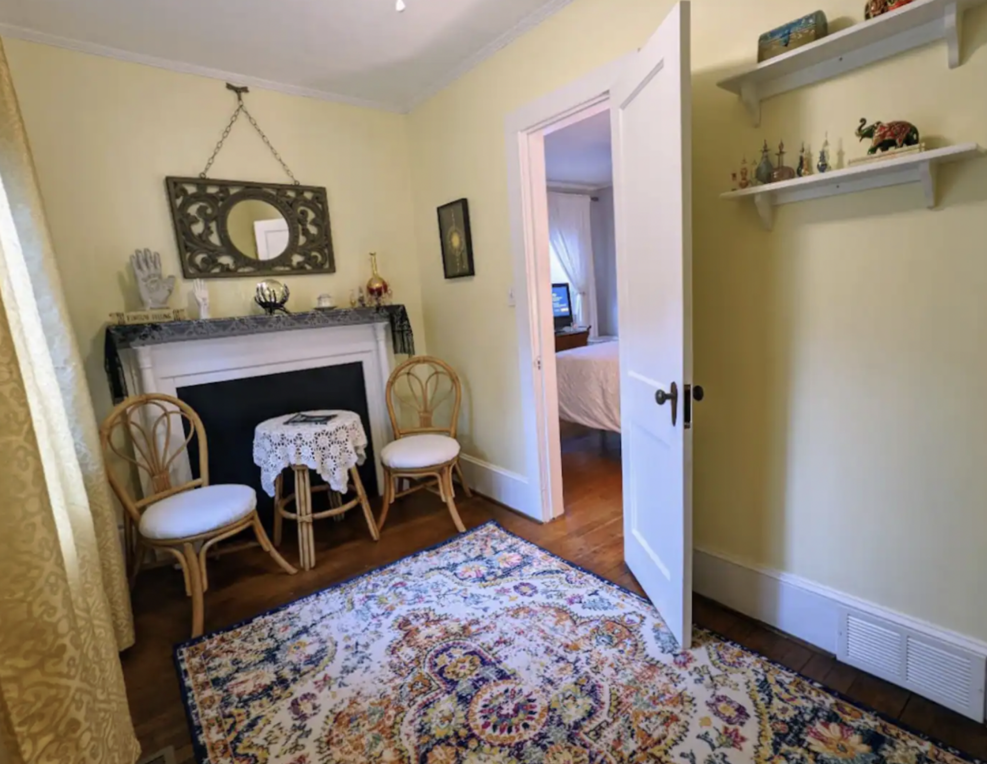 interior shot of Stroud house Airbnb