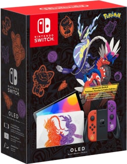 box art for the Nintendo Switch – OLED Model: Pokémon Scarlet & Violet Edition