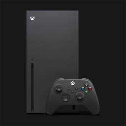 Black xbox game console with controller
